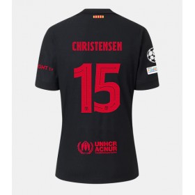 Barcelona Andreas Christensen #15 Borta Kläder 2024-25 Kortärmad